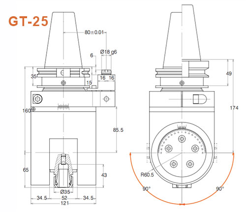 角头-GT-25-SK50-Gisstec-g2